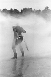 6. The one-man water cannon test