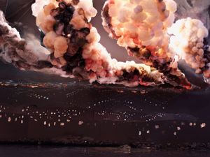 Night Explosion, 2013 © Shirley Wegner, Artiste et Farideh Cadot Paris, Farideh Cadot Associés