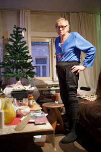 Eddie in his living room