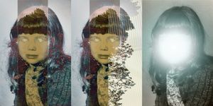 Selectively mute / I never hear a word you say / Don’t look at me #1 (triptych)