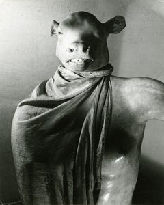 Erwin Blumenfeld, Minotaur / Dictator. Paris, Ca. 1937. Gelatin silver print. Vintage printCollection Yvette Blumenfeld Georges Deeton / Art + Commerce, New York, Gallery Kicken Berlin, Berlin © The Estate of Erwin Blumenfeld