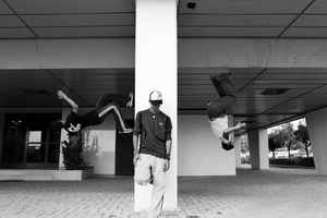 Parkour; play to display