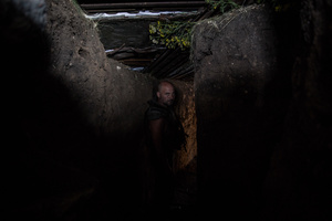 On the frontlines of the war in Ukraine