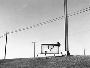 8154.8, sign and poles, Mt. Horeb, WI, 1981