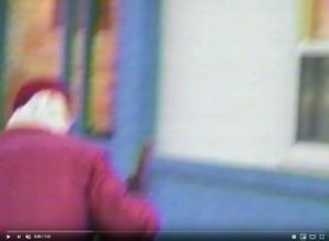 "Duct Tape Works," a video by Lewis Koch and Marshall Weber, freeze-frame