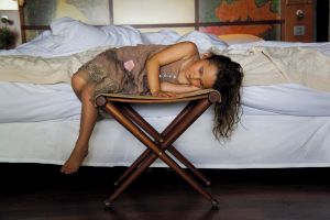 Exhausted Girl