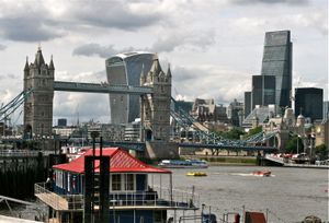 Tower Bridge And The City