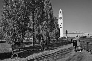 Clock Tower and Couples