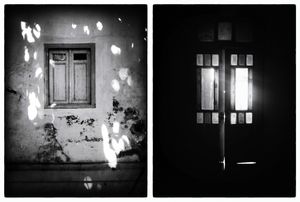 open your mind - Open the window and door of your heart, see and look at all of this carefully, do not rush. Now is not the time to debate what life was black and white. Open and go alone.© Indra Widi