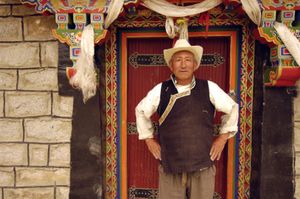 Residents of Junpa Village, Tibet photographed 30 June 2005. © Forest McMullin