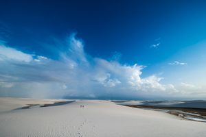 veiled in cloud