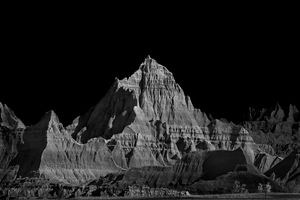 Cedar Pass Spires Badlands