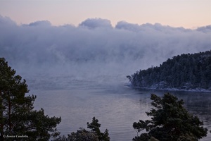 Smoky sea