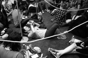 Festival fans