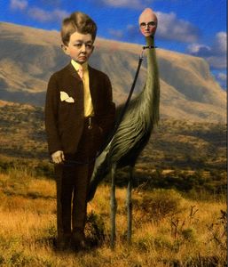 A Man and his Bird