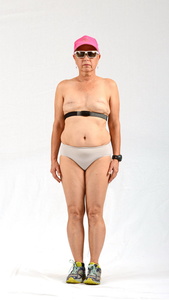 Tsila Wearing Running Gear