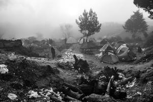 Fleeing death