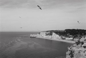 the Chapel seen from the top of the Southern cliff