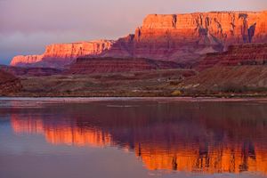 Down stream view on the Colorado River