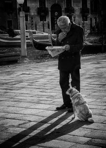 Man With Dog