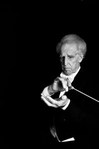 Conductor Benjamin Zander Portrait Session