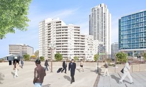 Carpeaux Square, Paris, France