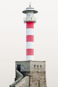 Burgas white lighthouse