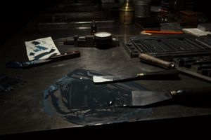 The preparation of the ink