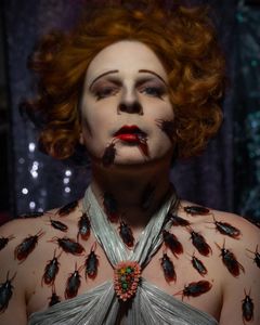 "Capharnaüm", self-portrait, Hollywood Nightmares series (UK, 2021)