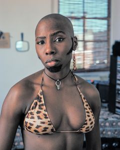 Dred King in Leopard top