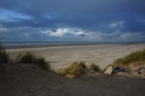 Empty beach, Stella Plage.