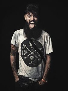 A Biker's World - "Biker sticks in tongue out of fear"