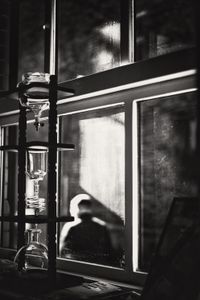 from the window of a cafe
