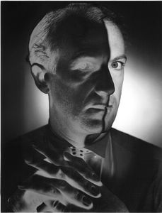Erwin Blumenfeld, Cecil Beaton, 1946. Gelatin silver print. Vintage print. Private collection, Switzerland © The Estate of Erwin Blumenfeld