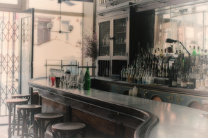 Vintage bar in Williamsburg