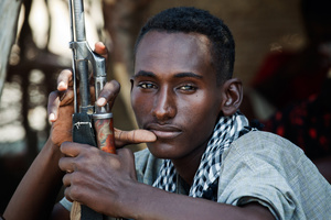 Militia guard from Afar tribe - Ethiopia