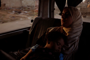 Mother and son