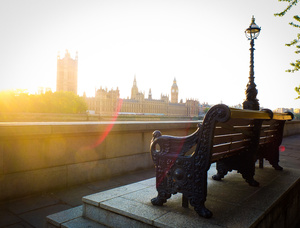 Westminster & a bench