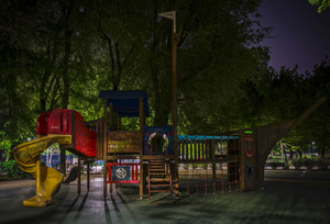 Around midnight, The ship