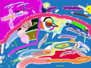 Julius van der Wat's computer graphics.