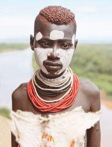 Kara girl, Ethiopia