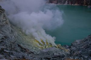 Kawah Ijen panorama