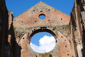 Church without roof