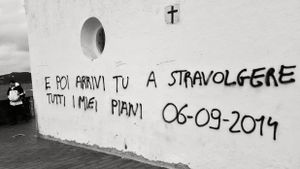 'And then you come to turn my life upside-down'