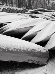 Canoes & Rowboats, Bushy Hill Pond, 12 30 17