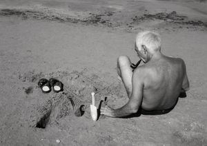 Old Man and toys