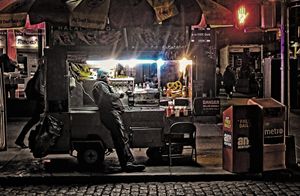 Waiting for the Pretzel Man