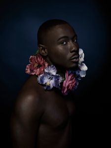 Daniel with Flowers II
