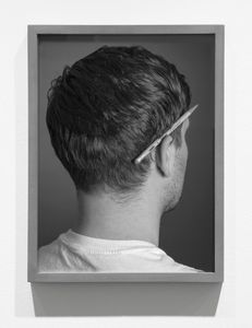 Pencil in Ear, 2014, Pigment print, 16 x 12 inches