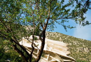 fig.6-7 Delphi.Sculpture of Gerasimos SKLAVOS(1927-67):“ Delphic Light”